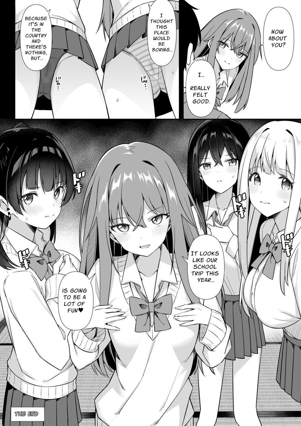 Hentai Manga Comic-Gals on a Hot-spring Inn Trip are Shown Who's Boss by their Big Dick Waiter-Read-64